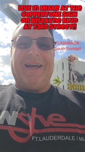 LIVE at the COPPERTONE SIGN on Biscayne Blvd and NE 73rd Street in Miami! Who Else Remembers THIS EXACT SIGN On the SIDE Of the Parkleigh Apartments on Biscayne Blvd Back in the Day?? 💖🤔💝 #flashbacksouthflorida #southflorida #miami #miamilife #florida | Flashback South Florida - Memories and Memorabilia