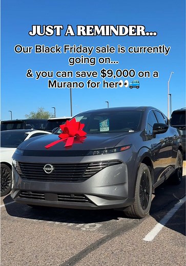 Black Friday Deals on Nissan Murano Savings