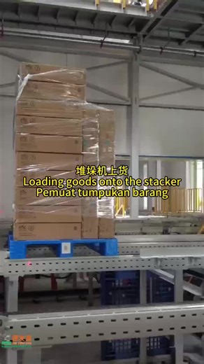 高效堆垛！Smart stacking! Muat barang pantas! #物流科技 #WarehouseTech