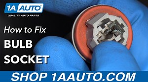 How to Fix Headlight Bulb Socket