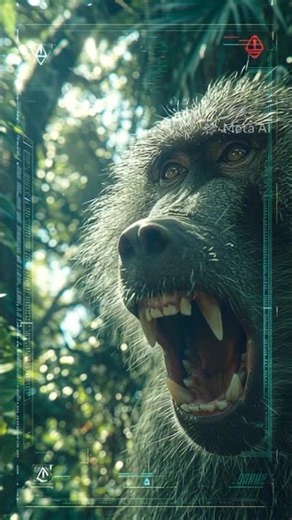 Baboon monkey facts that will actually surprise you 💥💢 #baboon #monkey #primates