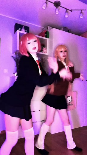 🤗🥳✌️ #cosplay #fyp #dc #100girlfriendsthatreallyreallyloveyou #hakarihanazono #karaneinda #trend