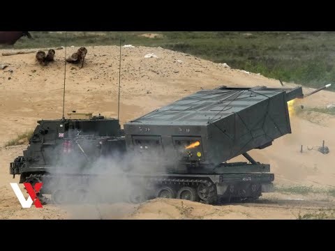 Ukraine Strikes Russian Positions In Donetsk Using US -Made M270 Rockets | VERTEX