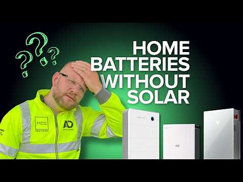 🔋 Home Batteries Without Solar – How Battery Storage Works