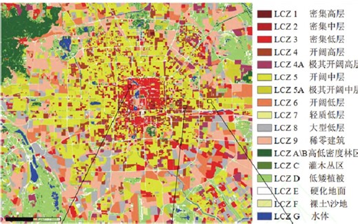 MATLAB做局部气候区LCZ体系化分类