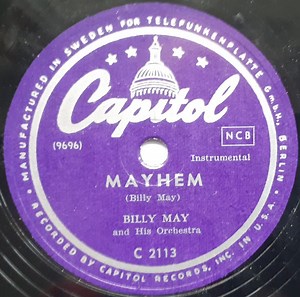 Billy May And His Orchestra - Mayhem / Easy Street