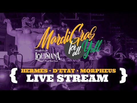NOLA.com Parade Cam: Hermes, d'Etat, Morpheus