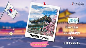 Explore South Korea with our Korean Language Courses..!!! ➡️ Join us and learn the basics of the Korean language while exploring the vibrant culture of South Korea.✅ ➡️ Find out the reason for learning Korean and open up new opportunities.✅. . . #southkorea #KoreanLanguage #KoreanLanguageCourse #foreignlanguagecourses #foreignlanguagecourse #foreignlanguage #languagecourse #languagelearning | Langma International | Facebook