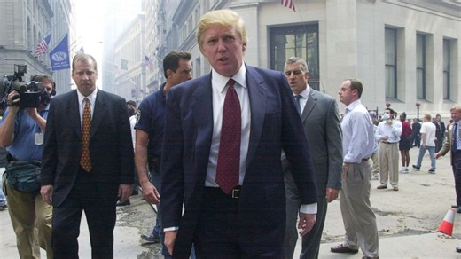 President Trump and first lady attend 9/11 memorial service