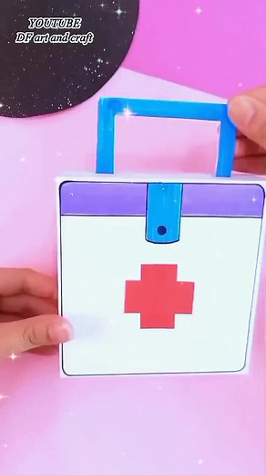 DIY Doctor Toy Set Paper Craft Tutorial
