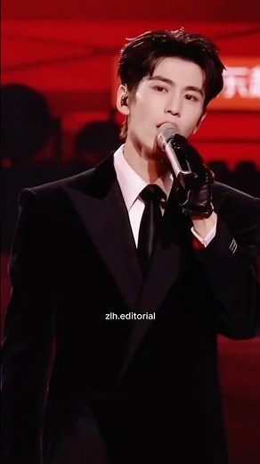 Zhang Linghe singing "Model" at the 2026 Hunan TV New Year's Eve Gala (Rehearsal BTS Edit)