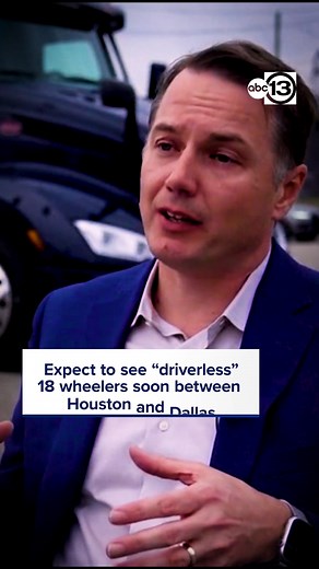 Aurora Innovation is set to launch the first completely driverless commercial trucks on the I-45 highway between Dallas and Houston. | ABC13 Houston