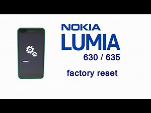 Nokia LUMIA 635 630 Hard Reset, Factory Master Reset, Screen Lock Solution