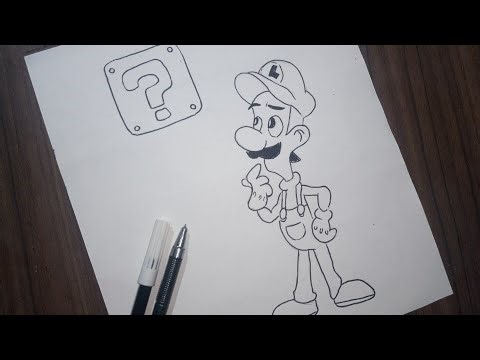 Lego Sketch Drawing | How To Draw Lego Character Drawing