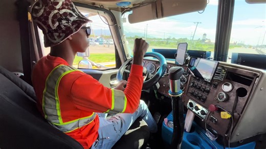 CalmC #foryoupage #fyp #jamaicantruckers #outwestina