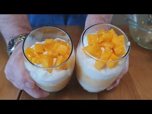 How to make a Creamy Mango Mousse | Only 3 ingredients