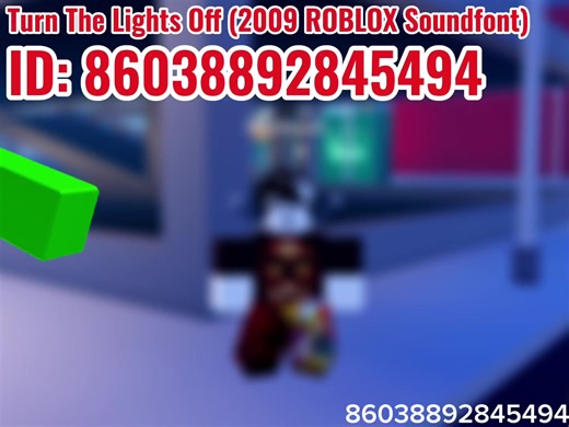 Explore 'Turn The Lights Off' Soundfont in Roblox