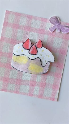 Diy birthday card idea✨🎀 | Easy birthday card tutorial 🌷 #craft #birthdaycard #shortsfeed #shorts
