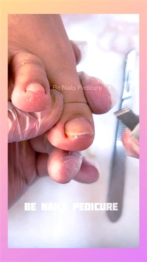 Cute nails satisfying pedicure #nails #satisfying #pedicure