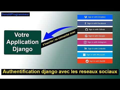 Authentification Django avec les réseaux sociaux | django-allauth | Django OAuth2 | Django SSO