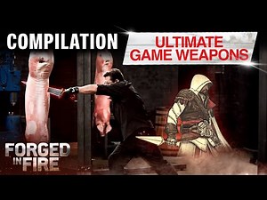 The ULTIMATE Video Game Weapons Compilation | Forged in Fire