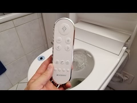 Dusch WC Aufsatz Geberit Tuma montage