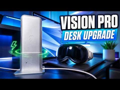 UPGRADE your APPLE VISION PRO Desk Setup