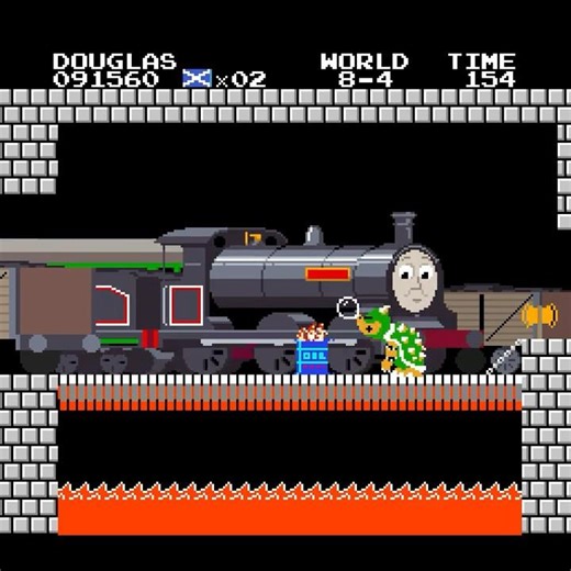 DOUGLAS takes on BOWSER!