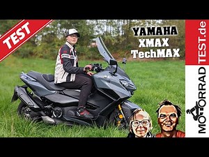 Yamaha TMAX TechMAX | Test (German) of the 2022 model year scooter