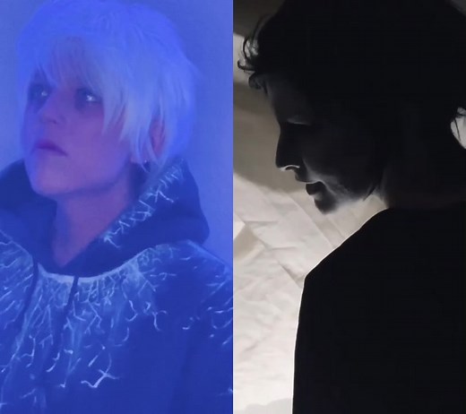 Halloween Costume Ideas - Jack Frost and Boogeyman