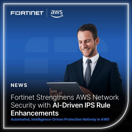 Automated IPS for #AWS just got a major upgrade. 🆙 ICYMI: We recently introduced Managed IPS Rules for Amazon Web Services Network Firewall, delivering continuously updated, intelligence-driven intrusion prevention—without added complexity. ☁️ Cloud-native. Automated. & Always up to date. 🔗 Read the latest: https://ftnt.net/61887oumk | Fortinet