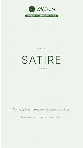 Learn English: What is Satire? | Vocabulary Shorts