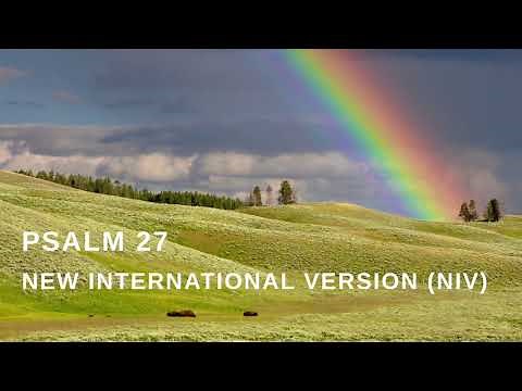 Psalm 27 NIV audio Reading