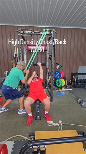 Scott H. Mendelson | Train the chest and back at the same time in a functional manner with fresh stimuli! Follow for daily Training and Nutrition strategies to... | Instagram