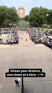 9.1K views · 145 reactions | Chase your dreams, one cheer at a time! ✨ #collegecheer #cheer #cheerleading | Cheer Daily | Facebook