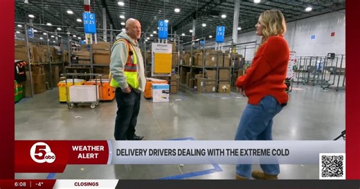 Is your package delayed? Amazon drivers are catching up on deliveries during the deep freeze