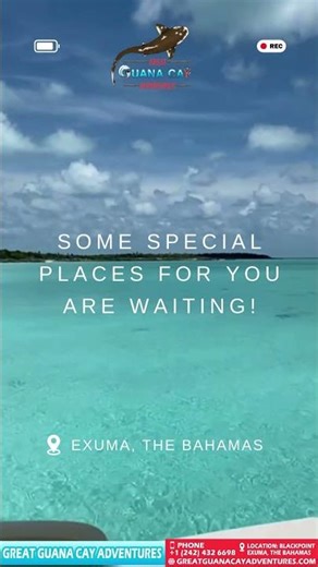 🌴 Some Special Places Are Waiting for You in Exuma!