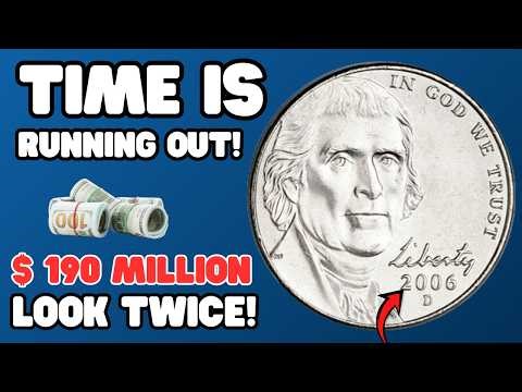 TIME IS RUNNING OUT!Coin Experts Are SHOCKED by These Rare Jefferson Nickel—Here's What to Look For!