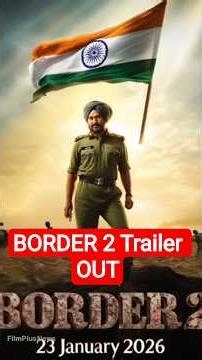 Border 2 Trailer OUT 🔥 Sunny Deol's Deshbhakti Dhamaka #viralshorts #border2review #border2trailer