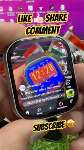 Best 5G S21 Android Smartwatch | 8/256GB New Ui 120hz #shorts #shortsfeed #ytshorts #viralvideo