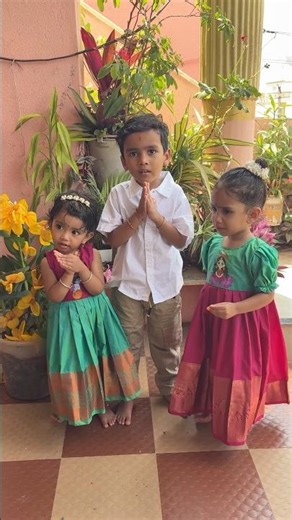 Cute Devotional Shloka | Ganapathi | Hanuman | Vasudeva 🙏 #cute #shorts