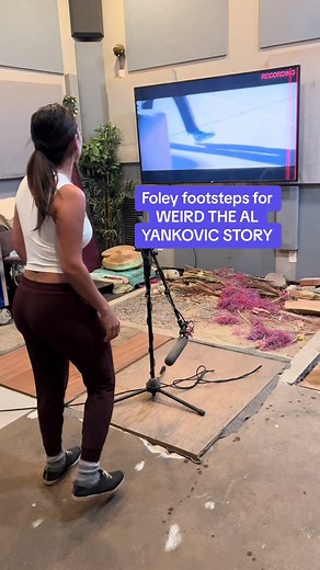 Creating Foley Footsteps for WEIRD THE AL YANKOVIC STORY
