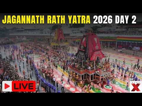 Mumbai Jagannath Rath Yatra Day 2 LIVE: Thousands Participate In Mumbai Jagannath Rath Yatra | LIVE