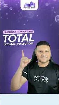 Difference between Refraction and Total Internal Reflection