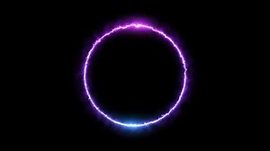 Glow Neon Circle Light Loop