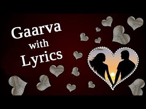 Gaarva Full Song With Lyrics - Marathi Romantic Song - Milind Ingle, Kishore Kadam