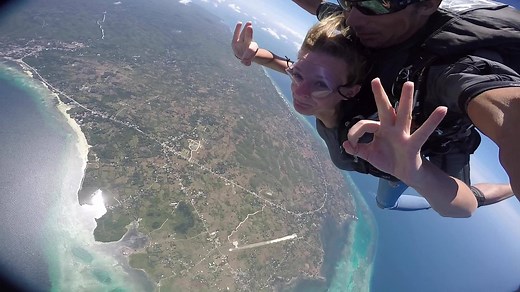 34K views · 705 reactions | Take a look of the raw video - Tandem Skydiving over Siquijor Island, Philippines | Skydive Siquijor | Facebook