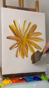 48K views · 565 reactions | Easy Colorful Flower Bouquet Painting | Step-by-Step Acrylic Tutorial for Beginners Credit: MAY Art | MAY Art. | Facebook