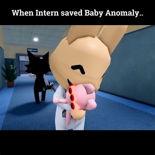 When Intern saves baby anomaly ! #animalhospital #roblox #usa