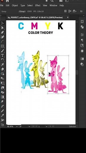 Color Print CMYK Color Work